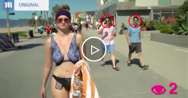 Cô gái không mặc gì ra đường mà ai cũng tưởng đó là bikini