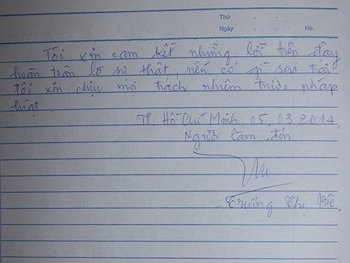 Mẹ Ngọc Thúy khẳng định báo ĐS&PL đăng tải thông tin là chính xác