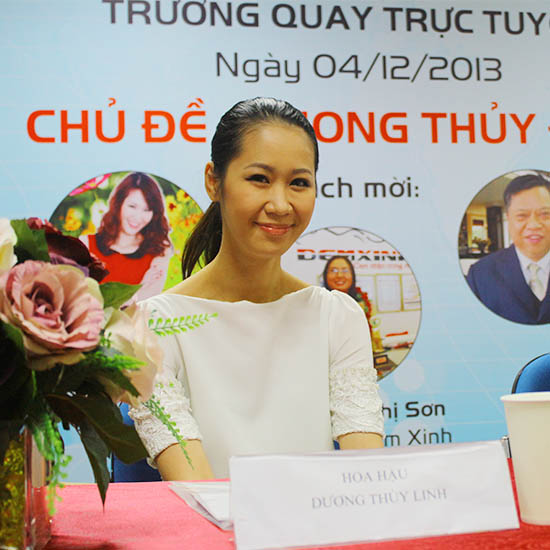 Đang giao lưu Trường quay trực tuyến Phong thủy đệm