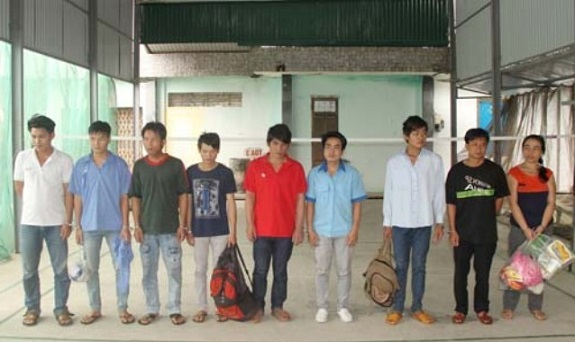  Thanh Hóa: Bắt 9 đối tượng truy nã từ phía Nam về quy án