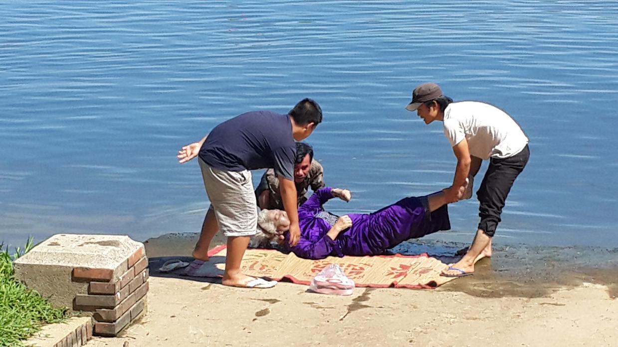 Huế: Phát hiện cụ bà chết trôi trên sông Hương