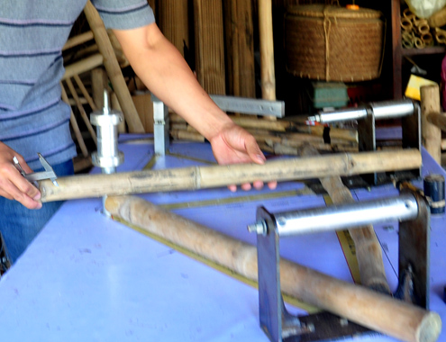 Biến tre gai thành khung xe đạp xuất khẩu Biến tre gai thành khung xe đạp xuất khẩu