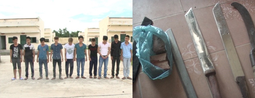 Khởi tố 10 bị can nhí có hành vi cố ý gây thương tích