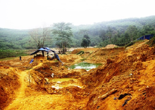 Nhức nhối “vàng tặc” tại Bồng Miêu