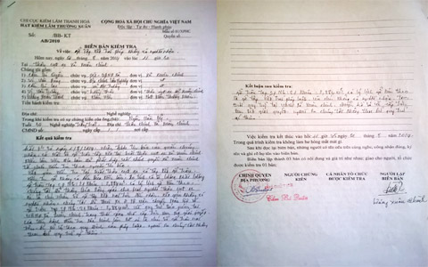 Cháu phó chủ tịch huyện thâu tóm cả cánh rừng