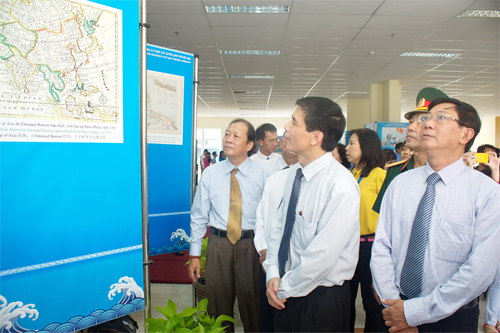 Triển lãm Hoàng Sa, Trường Sa của Việt Nam tại Bảo tàng Hùng Vươn