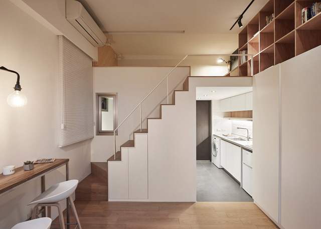 Căn hộ chỉ 22m2 được thiết kế cực kỳ hợp lý, đầy đủ tiện ích và thoáng đãng vô cùng - Ảnh 2. Căn hộ chỉ 22m2 được thiết kế cực kỳ hợp lý, đầy đủ tiện ích và thoáng đãng vô cùng - Ảnh 2.
