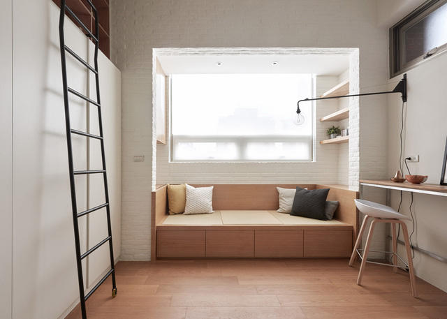 Căn hộ chỉ 22m2 được thiết kế cực kỳ hợp lý, đầy đủ tiện ích và thoáng đãng vô cùng - Ảnh 5. Căn hộ chỉ 22m2 được thiết kế cực kỳ hợp lý, đầy đủ tiện ích và thoáng đãng vô cùng - Ảnh 5.