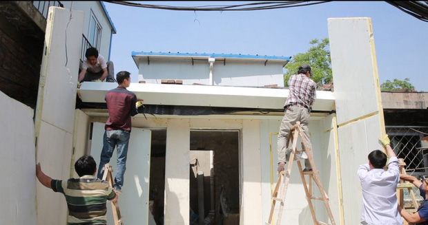 Thật khó tin, căn nhà tuyệt đẹp này chỉ mất hơn 200 triệu đồng và 1 ngày để hoàn thành - Ảnh 9. Thật khó tin, căn nhà tuyệt đẹp này chỉ mất hơn 200 triệu đồng và 1 ngày để hoàn thành - Ảnh 9.