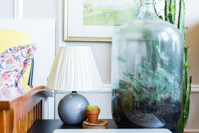 Căn hộ 30m² nhưng có cả góc thiền và khu vườn xanh mướt mắt của cặp đôi cá tính - Ảnh 8. Căn hộ 30m² nhưng có cả góc thiền và khu vườn xanh mướt mắt của cặp đôi cá tính - Ảnh 8.