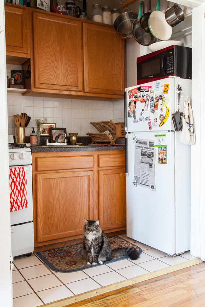 Căn hộ 30m² nhưng có cả góc thiền và khu vườn xanh mướt mắt của cặp đôi cá tính - Ảnh 15. Căn hộ 30m² nhưng có cả góc thiền và khu vườn xanh mướt mắt của cặp đôi cá tính - Ảnh 15.