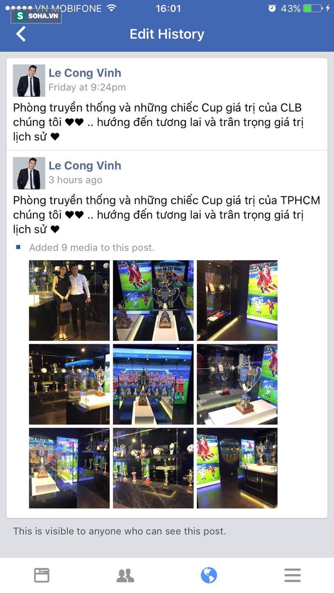 Công Vinh lên tiếng vụ “mang nhầm” danh hiệu vào phòng truyền thống của CLB TP.HCM - Ảnh 5.