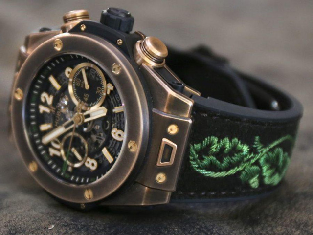 Chiếc đồng hồ Hublot đặc biệt từ da hươu tinh tế và cổ điển, trên thế giới chỉ có 100 chiếc được làm thủ công hoàn toàn - Ảnh 2. Chiếc đồng hồ Hublot đặc biệt từ da hươu tinh tế và cổ điển, trên thế giới chỉ có 100 chiếc được làm thủ công hoàn toàn - Ảnh 2.