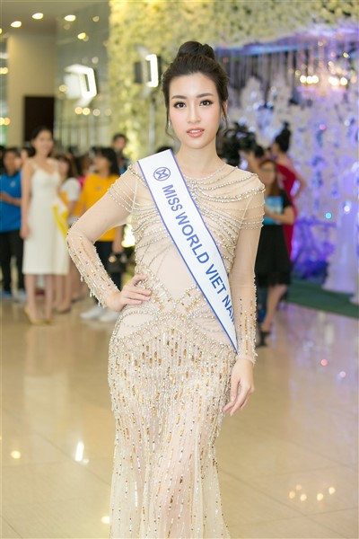 Đỗ Mỹ Linh đặt mục tiêu lọt Top 5 Hoa hậu Thế giới - Ảnh 1. Đỗ Mỹ Linh đặt mục tiêu lọt Top 5 Hoa hậu Thế giới - Ảnh 1.