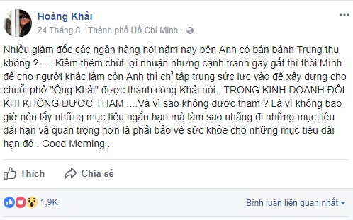 Những phát ngôn gây bão của ông Khải Silk về chuẩn mực kinh doanh! - Ảnh 7. Những phát ngôn gây bão của ông Khải Silk về chuẩn mực kinh doanh! - Ảnh 7.