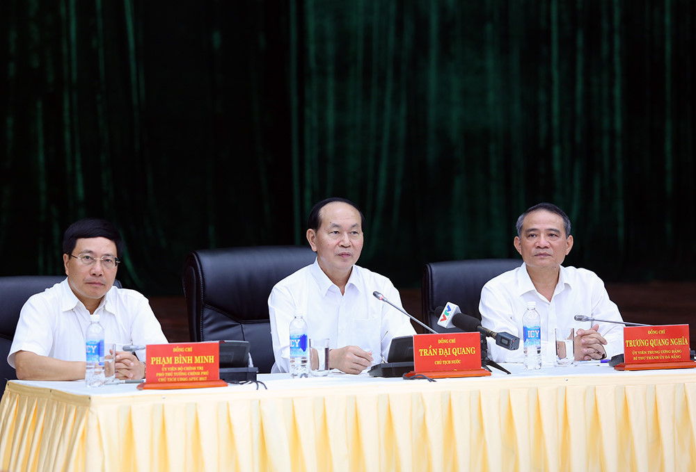 chu tich nuoc tran dai quang kiem tra cong tac to chuc apec o da nang hinh 11