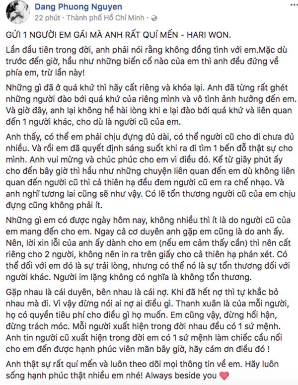Lôi Tiến Đạt vào tự truyện, quản lý cũ nhắn Hari Won: Anh phải nói rằng không đồng tình với em - Ảnh 2. Lôi Tiến Đạt vào tự truyện, quản lý cũ nhắn Hari Won: Anh phải nói rằng không đồng tình với em - Ảnh 2.