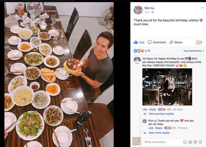 HOT: Hà Hồ công khai hôn má Kim Lý trong ngày sinh nhật, chính thức xác nhận hẹn hò! - Ảnh 1. HOT: Hà Hồ công khai hôn má Kim Lý trong ngày sinh nhật, chính thức xác nhận hẹn hò! - Ảnh 1.