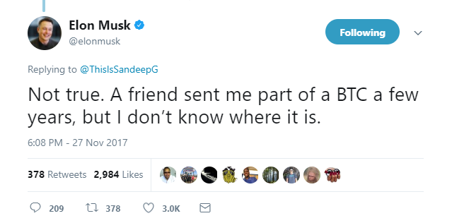 Elon Musk tuyên bố mình không phải là Satoshi Nakamoto, cha đẻ của đồng bitcoin - Ảnh 1. Elon Musk tuyên bố mình không phải là Satoshi Nakamoto, cha đẻ của đồng bitcoin - Ảnh 1.