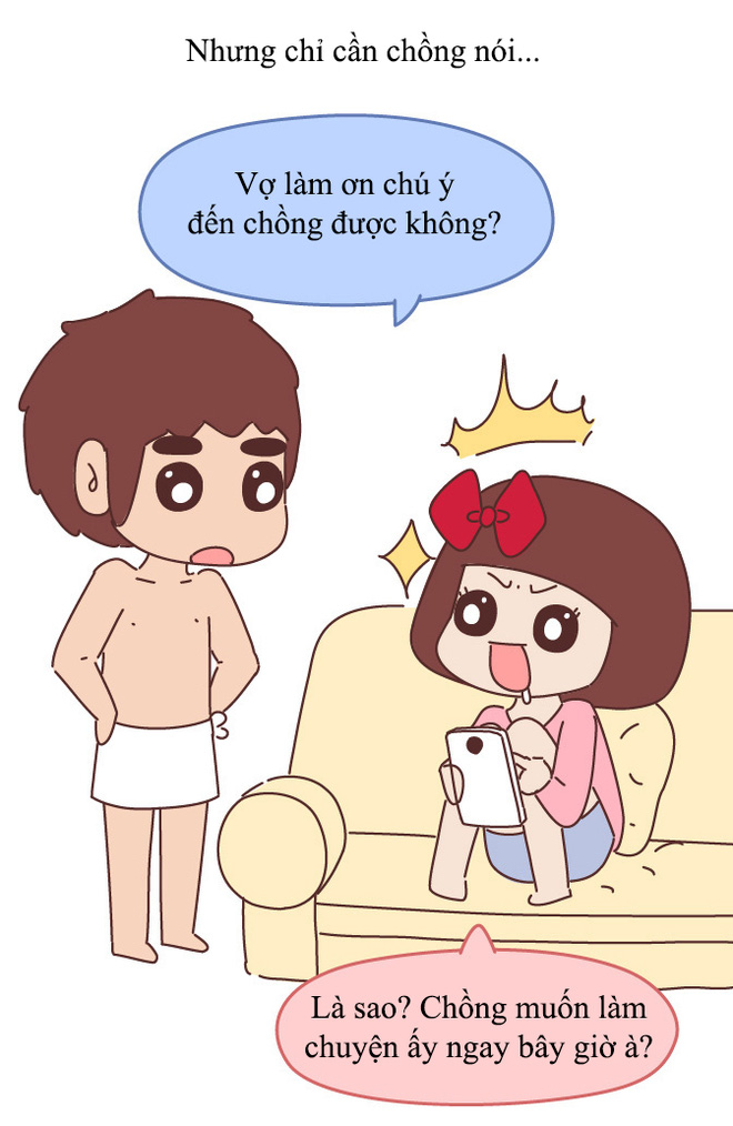 Truyện tranh: Những trò đùa nghịch lầy lội mà dễ thương vô cùng của vợ khiến chồng không yêu không được - Ảnh 15. Truyện tranh: Những trò đùa nghịch lầy lội mà dễ thương vô cùng của vợ khiến chồng không yêu không được - Ảnh 15.