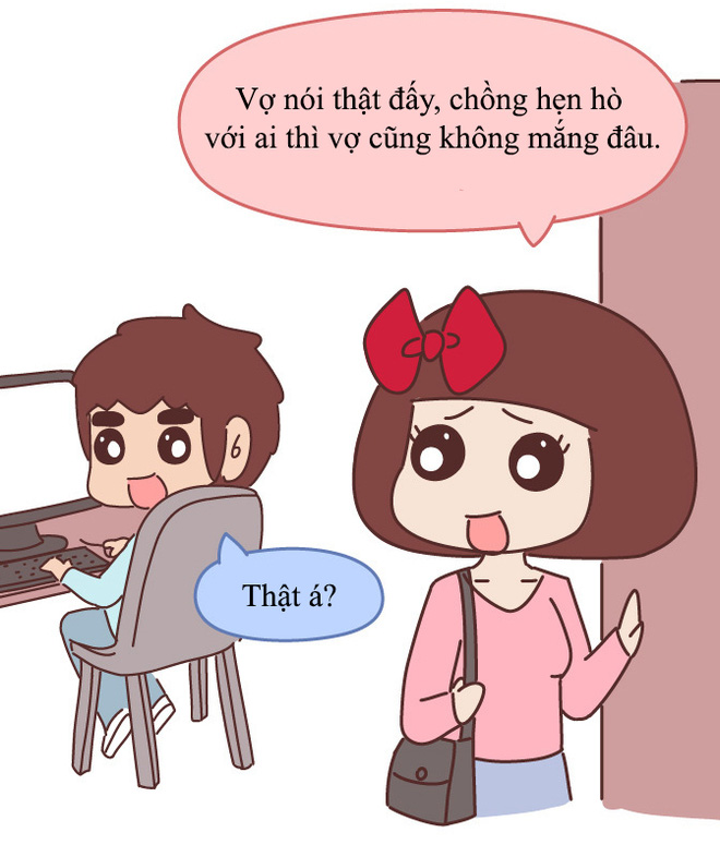 Truyện tranh: Những trò đùa nghịch lầy lội mà dễ thương vô cùng của vợ khiến chồng không yêu không được - Ảnh 17. Truyện tranh: Những trò đùa nghịch lầy lội mà dễ thương vô cùng của vợ khiến chồng không yêu không được - Ảnh 17.