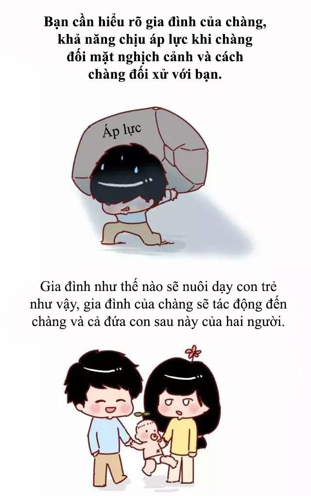 Bộ tranh: Những điều phụ nữ cần suy xét trước khi kết hôn để tiến tới cái đích hôn nhân viên mãn - Ảnh 6. Bộ tranh: Những điều phụ nữ cần suy xét trước khi kết hôn để tiến tới cái đích hôn nhân viên mãn - Ảnh 6.