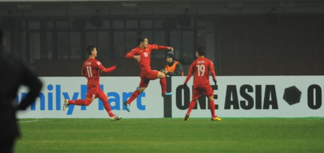 KHÔNG THỂ TIN NỔI! U23 Việt Nam đặt cả châu Á dưới chân bằng chiến thắng để đời - Ảnh 1. KHÔNG THỂ TIN NỔI! U23 Việt Nam đặt cả châu Á dưới chân bằng chiến thắng để đời - Ảnh 1.