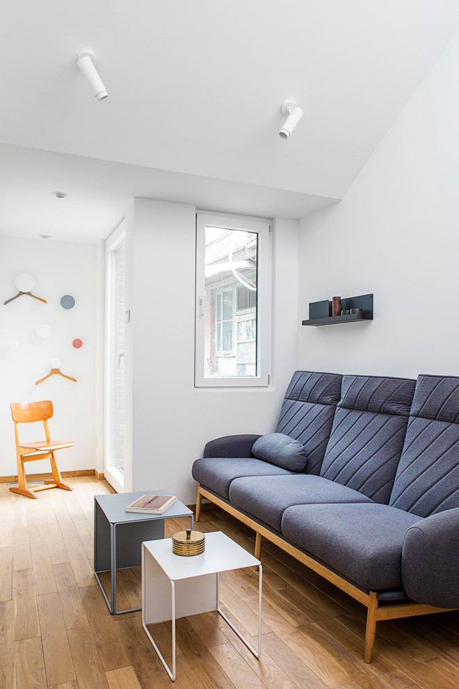 Ngôi nhà 45m² có 4 phòng ngủ cực hợp lý và đáng học tập để có tổ ấm đẹp ở thành phố - Ảnh 2.