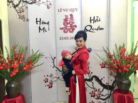 Con gái nhạc sĩ Đỗ Hồng Quân - NS Chiều Xuân rạng rỡ trong đám cưới - Hình 4