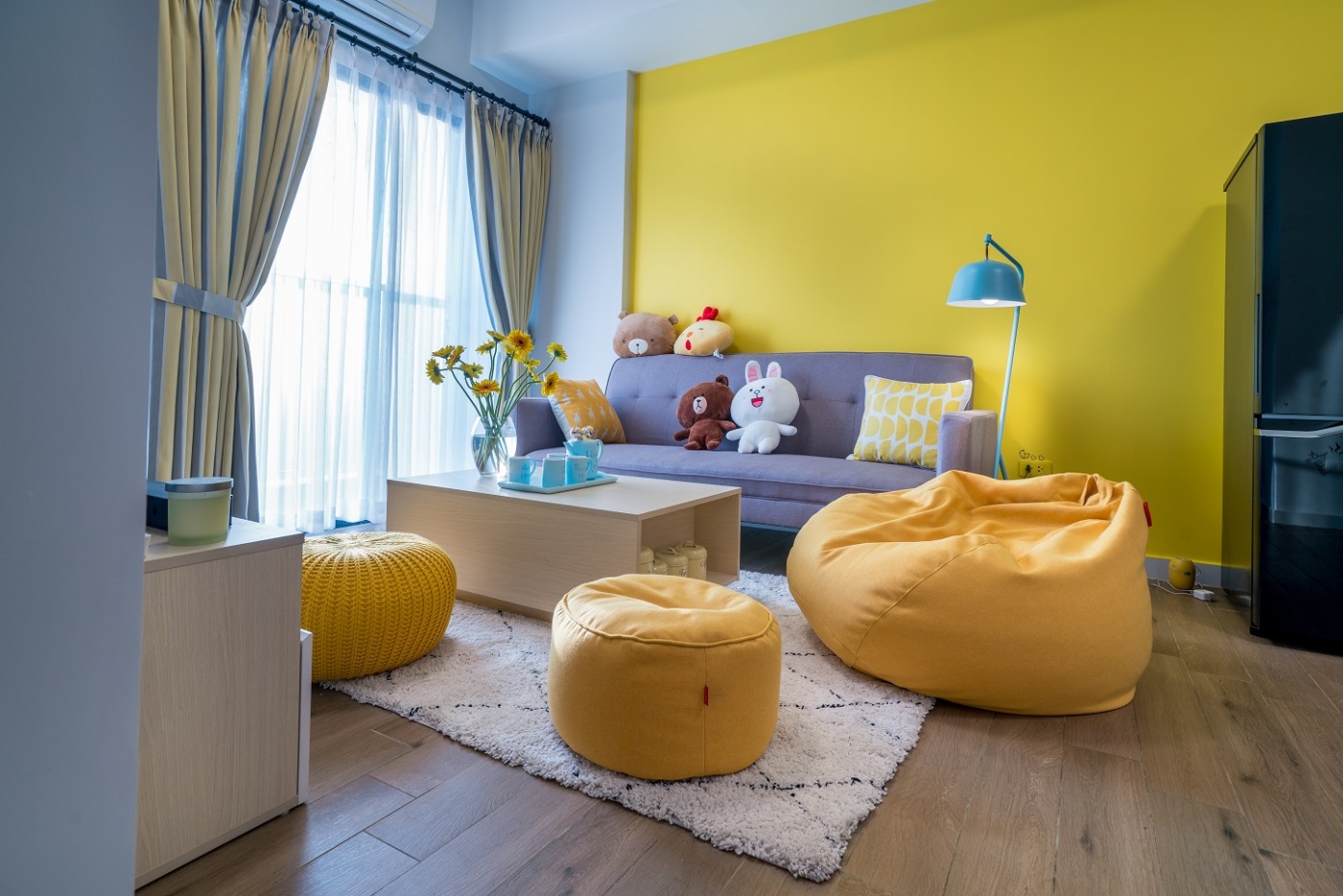 Gia đình - Biến hóa căn hộ 45 mét vuông thành không gian sống vạn người mê (Hình 2).