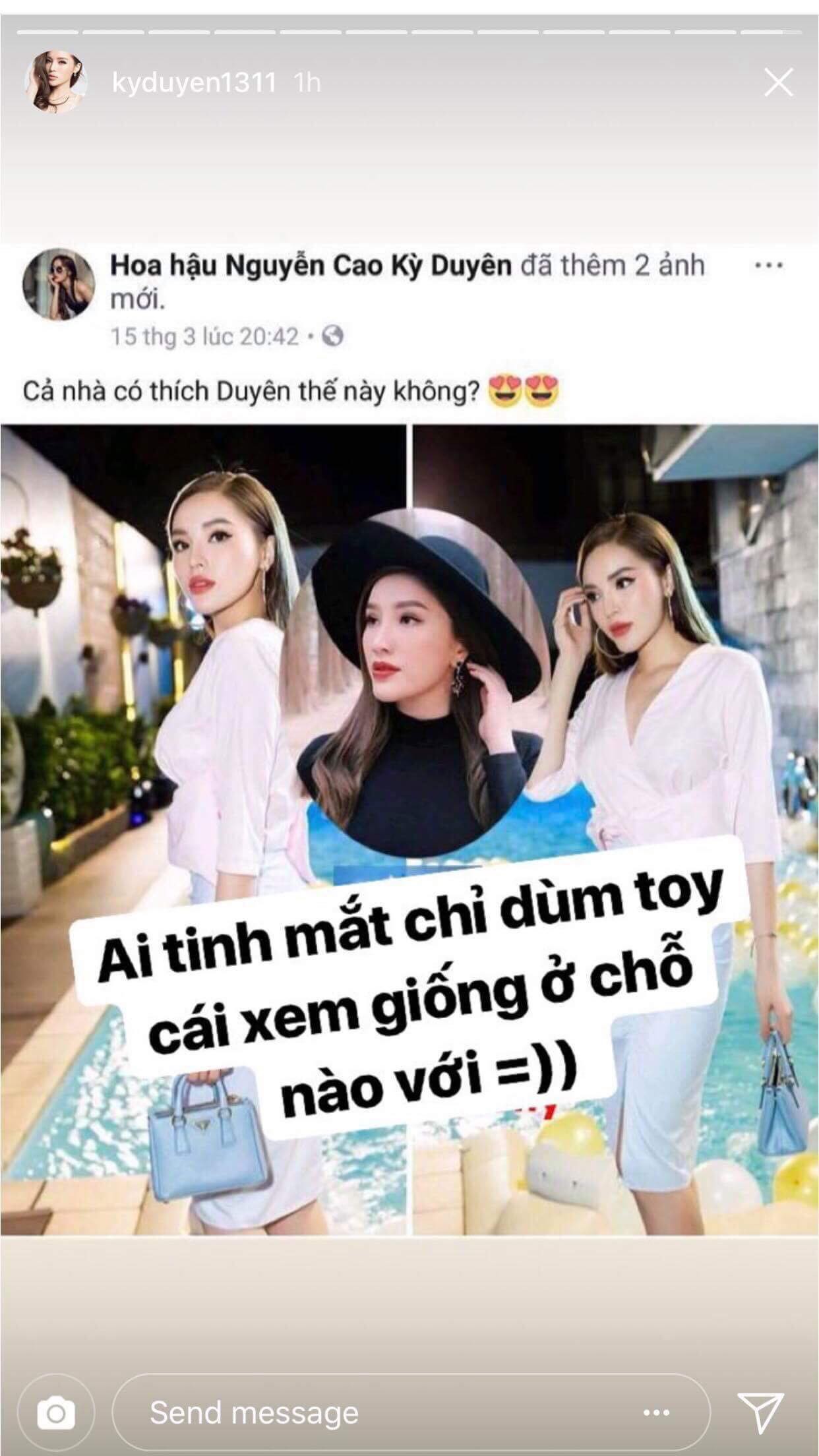 Ngôi sao - Hoa hậu Kỳ Duyên lên tiếng khi bị nhận xét là 'bản sao” của Bảo Thy (Hình 2).