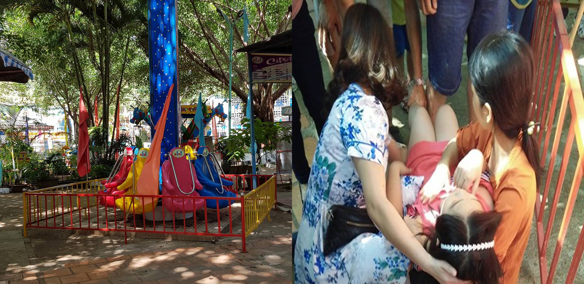 Tin nhanh - Đắk Lắk: Đứt cáp trò chơi cảm giác mạnh, hai cháu nhỏ nhập viện