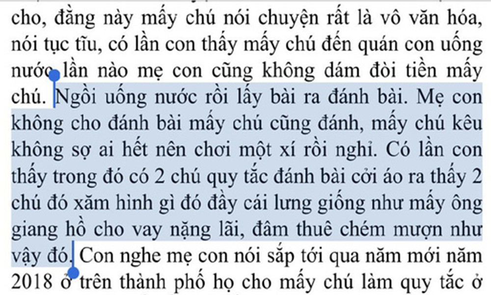 Tin nhanh - Trưởng đội kiểm tra quy tắc đô thị: Xấu hổ vì bức thư của học sinh (Hình 2).