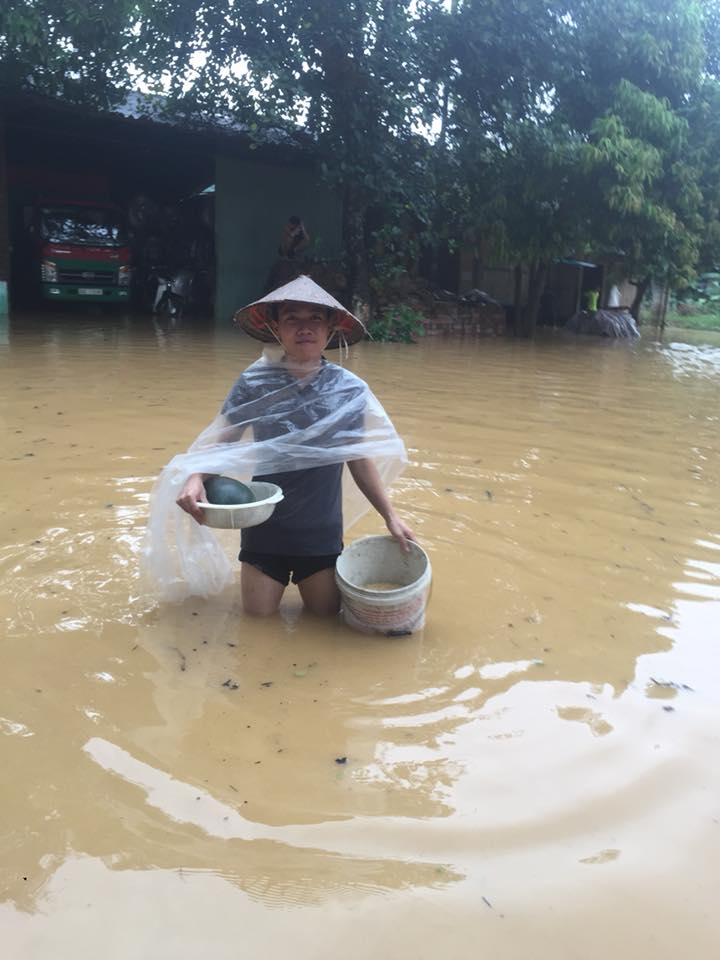 Tin nhanh - Chùm ảnh: TP.Yên Bái chìm trong biển nước (Hình 8).
