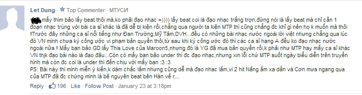 Nghi án M-TP đạo nhạc Nghi án M-TP đạo nhạc
