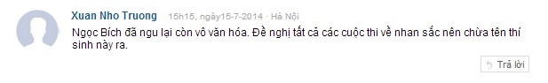 Cư dân mạng đồng loạt lên án người đẹp vứt danh hiệu Cư dân mạng đồng loạt lên án người đẹp vứt danh hiệu