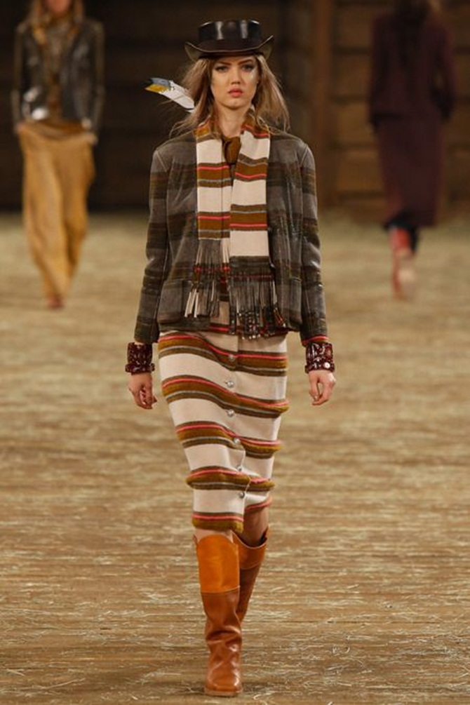 BST Chanel Pre Fall 2014: Sự thăng hoa của phong cách cao bồi