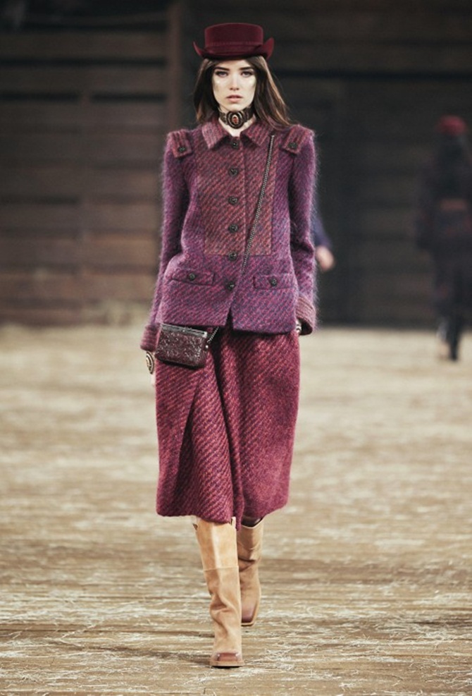 BST Chanel Pre Fall 2014: Sự thăng hoa của phong cách cao bồi