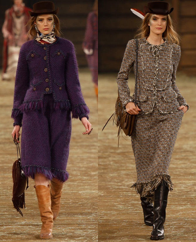 BST Chanel Pre Fall 2014: Sự thăng hoa của phong cách cao bồi