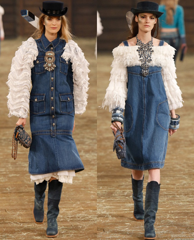 BST Chanel Pre Fall 2014: Sự thăng hoa của phong cách cao bồi
