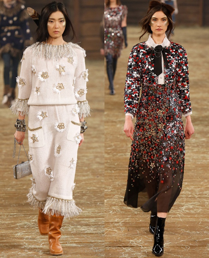 BST Chanel Pre Fall 2014: Sự thăng hoa của phong cách cao bồi