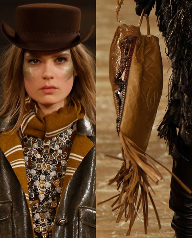 BST Chanel Pre Fall 2014: Sự thăng hoa của phong cách cao bồi