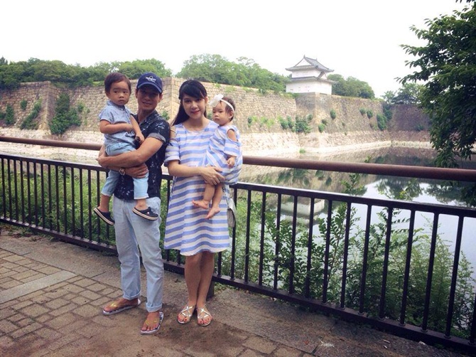 Vợ chồng Lý Hải hạnh phúc trong kì nghỉ tại Nhật Bản