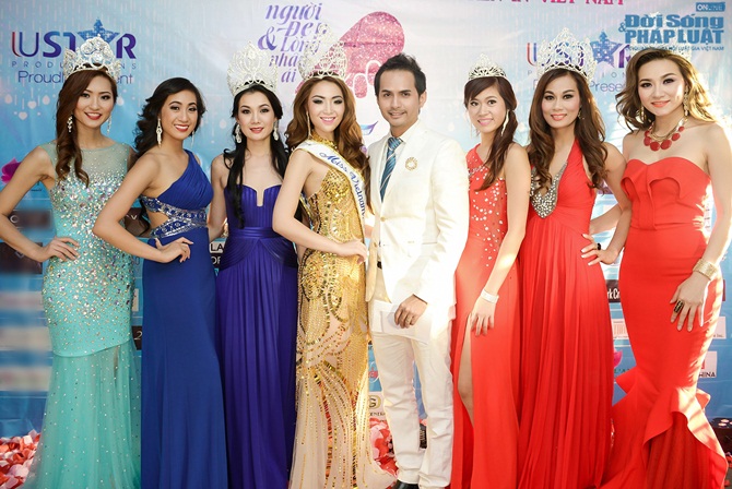 Hoa hậu châu Á tại Mỹ Jennifer Chung hội ngộ Ngô Tiến Đoàn