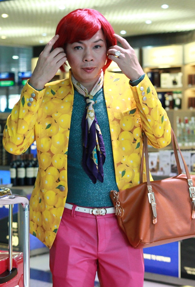 Thái Hòa hóa thân thành 