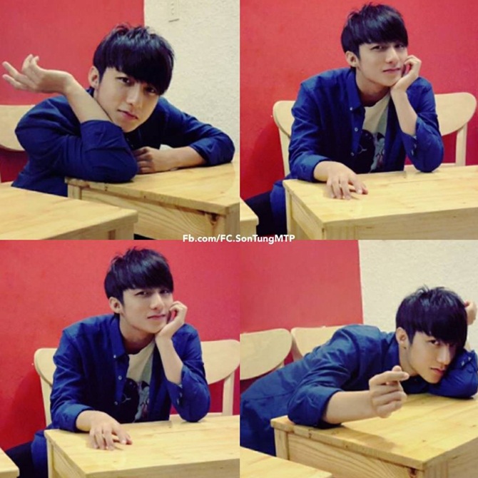 Biểu cảm đáng yêu của Sơn Tùng M-TP