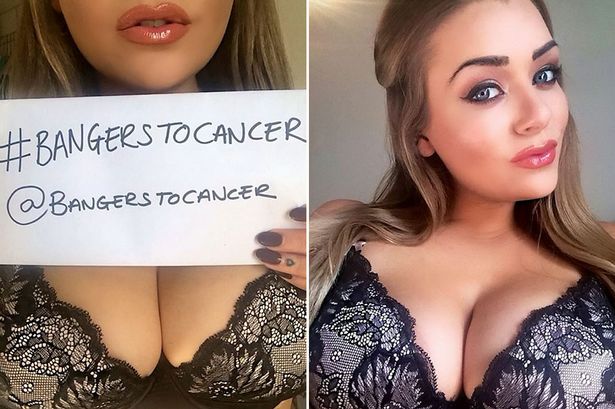 Cơn sốt “khoe ngực” để kêu gọi làm từ thiện