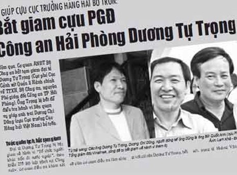 Vụ Dương Tự Trọng: Vụ án 