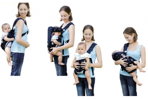 Dùng địu đúng cách, không lo con đột tử