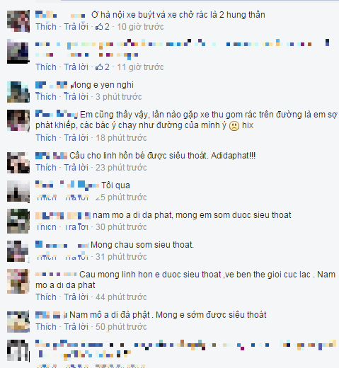 Xé lòng nhìn người mẹ gào khóc bên thi thể con bị xe chở rác cán